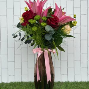 Vazolu Lilyum&Gül Buket